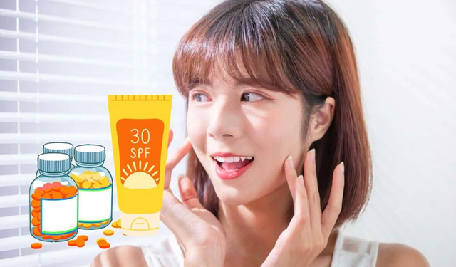 Chống nắng kiểu gen Z: Dùng viên uống thay thế kem chống nắng được không?- Ảnh 2.