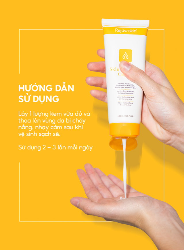 Rejuvaskin Skin Recovery Cream - Giải pháp khoa học giúp phục hồi da cháy nắng nhanh chóng- Ảnh 4. Rejuvaskin Skin Recovery Cream - Giải pháp khoa học giúp phục hồi da cháy nắng nhanh chóng- Ảnh 4.
