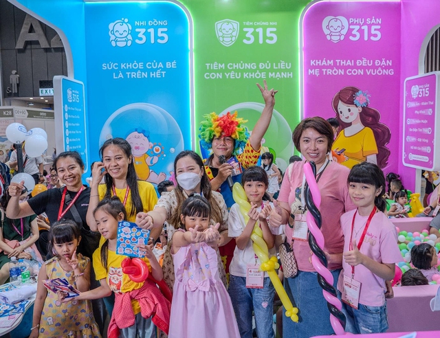 Hệ thống Y tế 315 c&oacute; mặt trong triển l&atilde;m Vietbaby Fair 2025 - Ảnh 1.