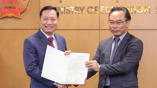 GS Nguyễn Tiến Thảo làm Vụ trưởng Vụ Giáo dục Đại học - Ảnh 1.