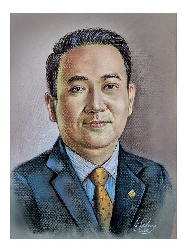 'Dung nhan' hoa hậu Lương Thùy Linh, nhà văn Nguyễn Nhật Ánh qua tranh Lê Sa Long- Ảnh 11.