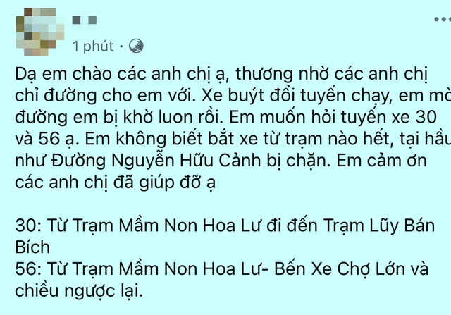 Xe buýt thay đổi lộ trình dịp lễ: Giới trẻ cần lưu ý gì? - Ảnh 1.