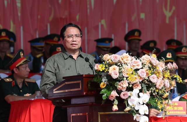 Thủ tướng động viên các lực lượng tham gia diễu binh, diễu hành - Ảnh 1.