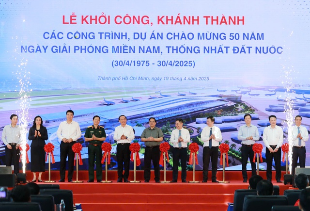 Thủ tướng Phạm Minh Chính phát lệnh khởi công 80 công trình trọng điểm quốc gia- Ảnh 1.