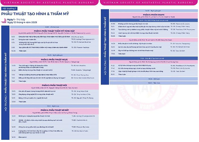 VSAPS lần thứ 9 - nơi chia sẻ những tiến bộ mới trong phẫu thuật thẩm mỹ- Ảnh 5. VSAPS lần thứ 9 - nơi chia sẻ những tiến bộ mới trong phẫu thuật thẩm mỹ- Ảnh 5.
