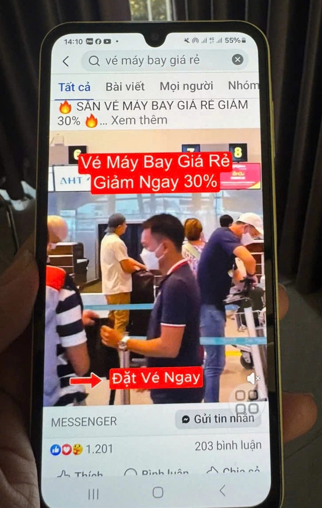Bùng phát lừa đảo vé máy bay giá rẻ- Ảnh 2.