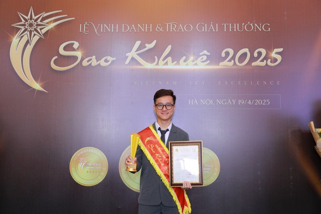 Vbee AIVoice - Công nghệ giọng nói Việt được vinh danh tại Giải thưởng Sao Khuê 2025- Ảnh 3.