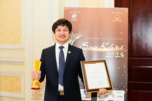 Cung cấp giải pháp số thông minh, Meey Group lại được vinh danh tại Sao Khuê 2025 - Ảnh 1.