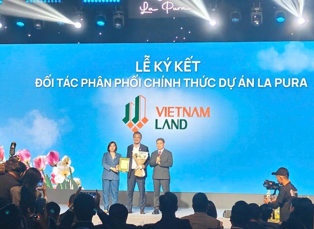 VietNam Land chính thức ký kết hợp tác phân phối dự án La Pura - Ảnh 1.