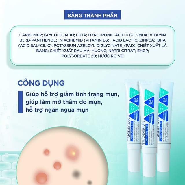 Trioderma: Sản phẩm Việt ứng dụng công thức trị mụn chuẩn quốc tế - Ảnh 2.