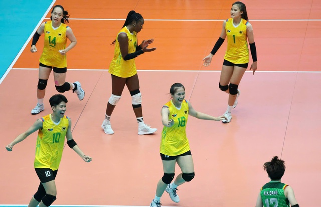 Bất ngờ gương mặt giúp VTV Bình Điền Long An giành vé vào tứ kết châu Á - Ảnh 1.