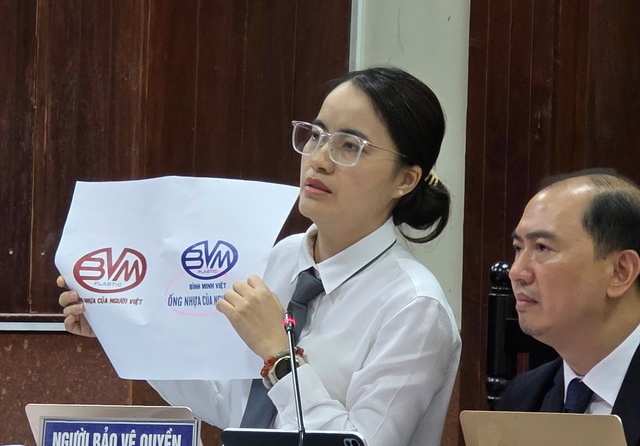 Viện kiểm sát: 'nhựa Bình Minh Việt' xâm phạm nhãn hiệu 'nhựa Bình Minh' - Ảnh 1.