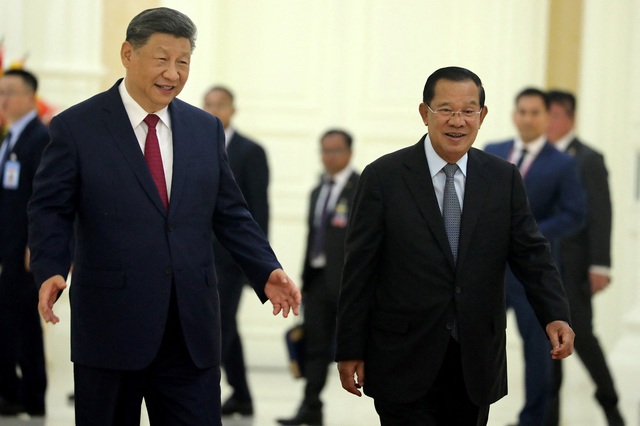 Ông Hun Sen: 'Dù Trung Quốc hỗ trợ hay không, Campuchia vẫn hoàn thành kênh đào Phù Nam-Techo'- Ảnh 1.