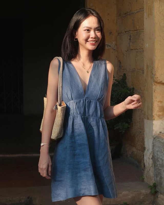 5 chiếc váy linen đáng sắm nhất mùa nắng - Ảnh 6.