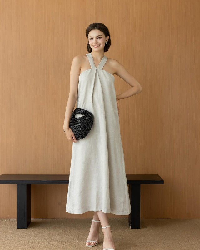 5 chiếc váy linen đáng sắm nhất mùa nắng - Ảnh 2.