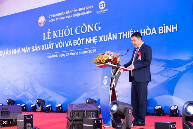 Tập đoàn Xuân Thiện khởi công nhà máy sản xuất vôi và bột nhẹ tại Hòa Bình- Ảnh 3.