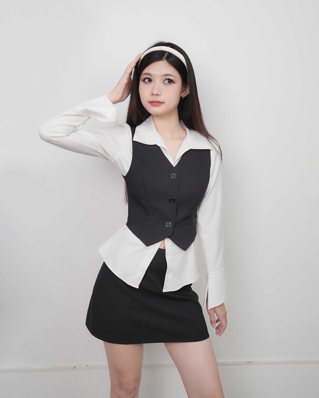 Chinh phục công thức phối đồ với áo dài tay 'cân' mọi nắng hè - Ảnh 4.