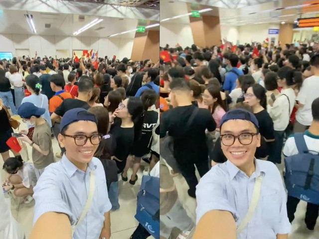 Đông nghẹt người chờ metro ở ga đồng thanh hát nhạc yêu nước gây xúc động - Ảnh 1.