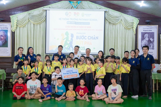 Học sinh Pathway Tuệ Đức chạy bộ hướng đến cộng đồng: Bước chạy hành động đẹp- Ảnh 2.