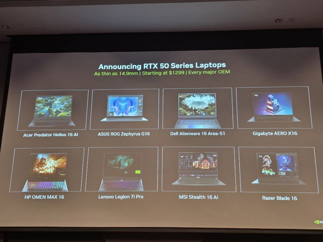 NVIDIA công bố dòng laptop GeForce RTX 50 Series tích hợp AI thế hệ mới - Ảnh 3.