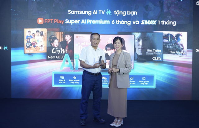 FPT Play v&agrave; Samsung hợp t&aacute;c n&acirc;ng tầm trải nghiệm giải tr&iacute; với c&ocirc;ng nghệ AI - Ảnh 2.