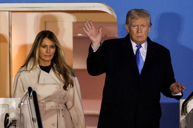 Tổng thống Trump đến Rome dự tang lễ Giáo hoàng Francis  - Ảnh 1.