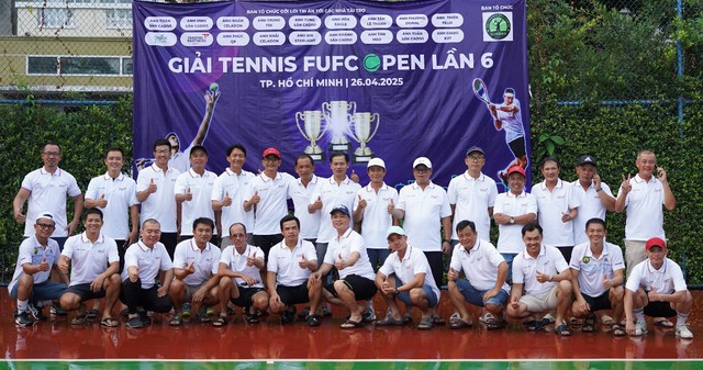 Sôi động Giải Tennis FUFC Open lần 6: Gắn kết, sẻ chia và lan tỏa yêu thương Sôi động Giải Tennis FUFC Open lần 6: Gắn kết, sẻ chia và lan tỏa yêu thương