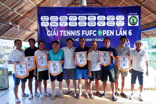 Sôi động Giải Tennis FUFC Open lần 6: Gắn kết, sẻ chia và lan tỏa yêu thương- Ảnh 2. Sôi động Giải Tennis FUFC Open lần 6: Gắn kết, sẻ chia và lan tỏa yêu thương- Ảnh 2.