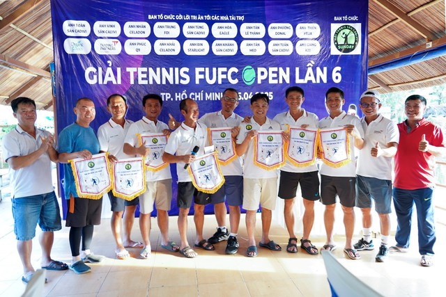 Sôi động Giải Tennis FUFC Open lần 6: Gắn kết, sẻ chia và lan tỏa yêu thương- Ảnh 3. Sôi động Giải Tennis FUFC Open lần 6: Gắn kết, sẻ chia và lan tỏa yêu thương- Ảnh 3.