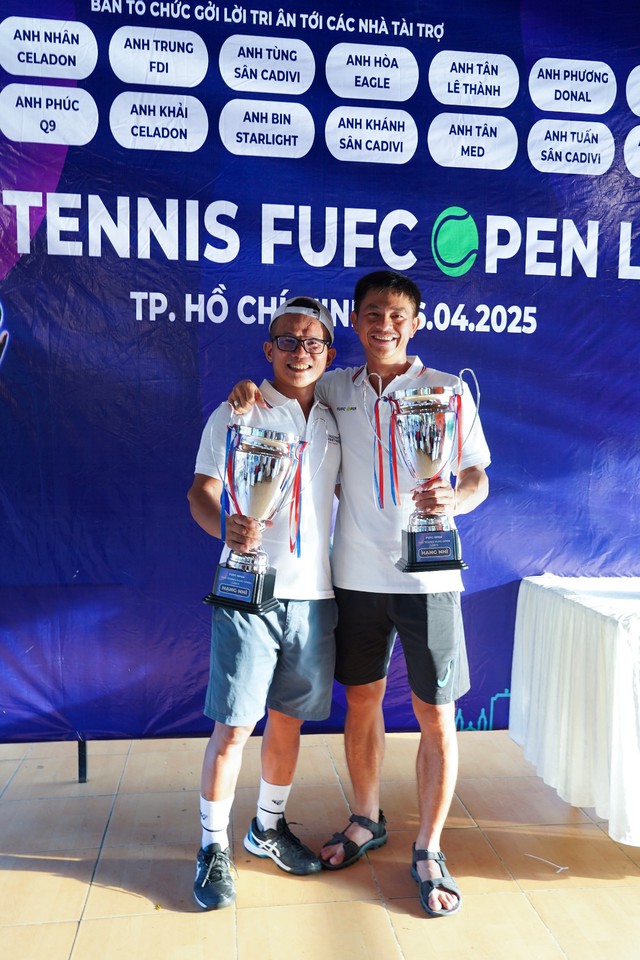 Sôi động Giải Tennis FUFC Open lần 6: Gắn kết, sẻ chia và lan tỏa yêu thương- Ảnh 5. Sôi động Giải Tennis FUFC Open lần 6: Gắn kết, sẻ chia và lan tỏa yêu thương- Ảnh 5.