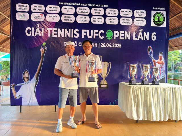 Sôi động Giải Tennis FUFC Open lần 6: Gắn kết, sẻ chia và lan tỏa yêu thương- Ảnh 7. Sôi động Giải Tennis FUFC Open lần 6: Gắn kết, sẻ chia và lan tỏa yêu thương- Ảnh 7.