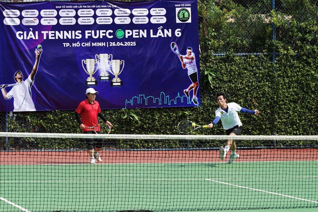Sôi động Giải Tennis FUFC Open lần 6: Gắn kết, sẻ chia và lan tỏa yêu thương- Ảnh 10. Sôi động Giải Tennis FUFC Open lần 6: Gắn kết, sẻ chia và lan tỏa yêu thương- Ảnh 10.