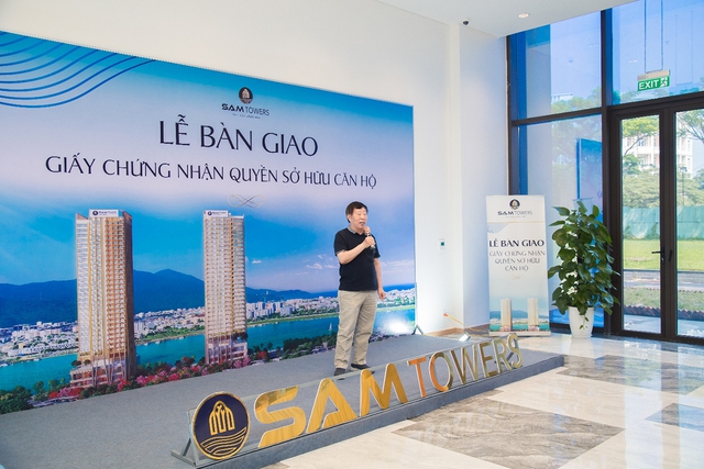 SAM Towers trao sổ hồng: Vững tâm an cư, khẳng định giá trị bền vững - Ảnh 4.