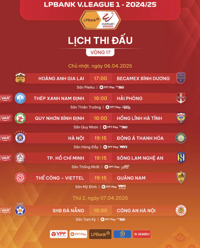 Lịch thi đấu V-League hôm nay: HAGL ‘bi kịch’ nếu thua Bình Dương, Hà Nội bứt tốc?- Ảnh 2. Lịch thi đấu V-League hôm nay: HAGL ‘bi kịch’ nếu thua Bình Dương, Hà Nội bứt tốc?- Ảnh 2.