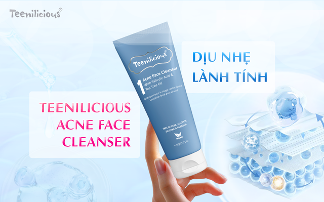 'Check var' Sữa rửa mặt Teenilicious Acne Face Cleanser được nhiều tín đồ skincare đánh giá cao - Ảnh 2.