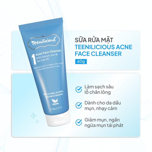 'Check var' Sữa rửa mặt Teenilicious Acne Face Cleanser được nhiều tín đồ skincare đánh giá cao - Ảnh 3.
