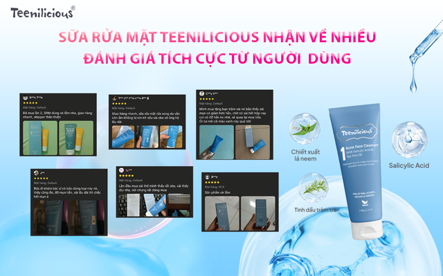 'Check var' Sữa rửa mặt Teenilicious Acne Face Cleanser được nhiều tín đồ skincare đánh giá cao - Ảnh 4.