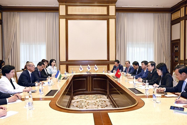 Tăng cường quan hệ Việt Nam Uzbekistan qua chuyến thăm của Chủ tịch Quốc hội - Ảnh 1.