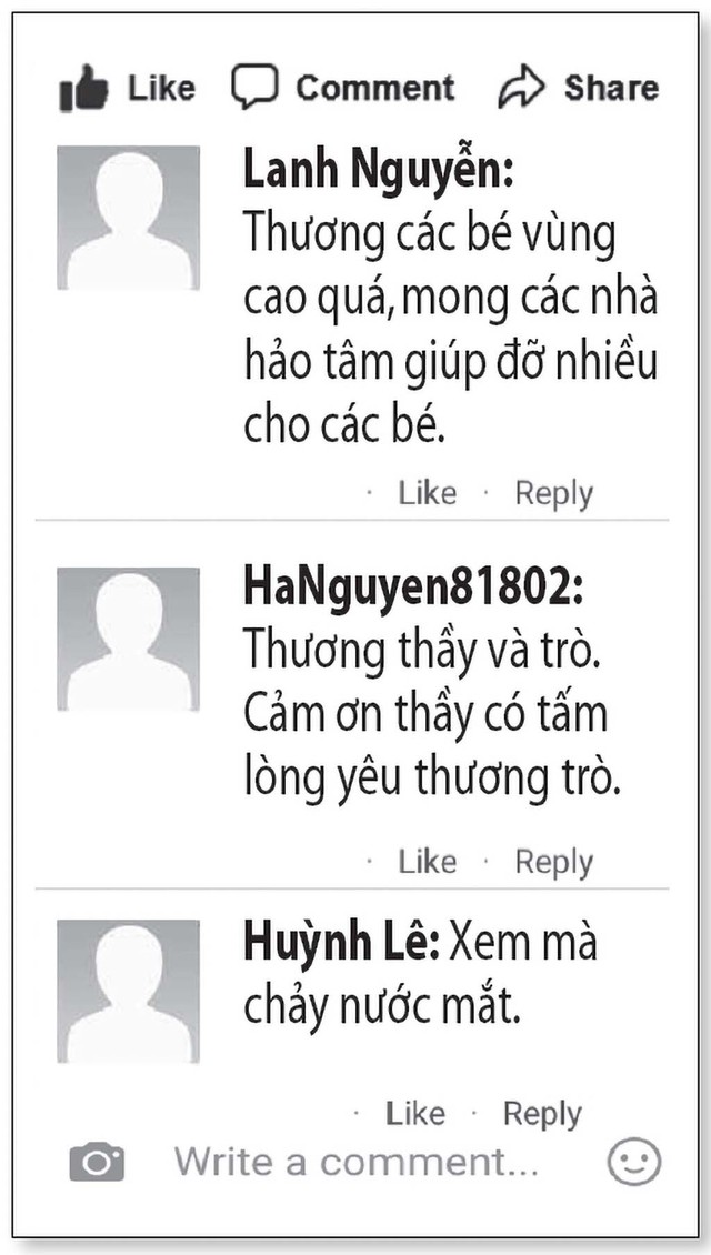 Đầy ắp tình người sau clip học trò miền núi mang gạo đi đổi bút chì - Ảnh 4.