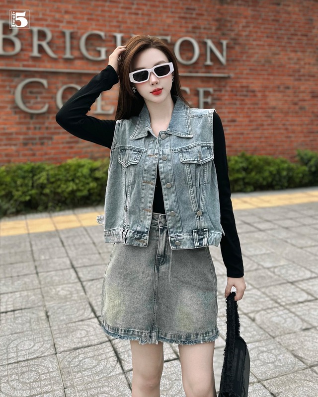 Bỏ túi ngay những công thức phối đồ ‘đơn giản mà chất’ với áo khoác jean- Ảnh 1.