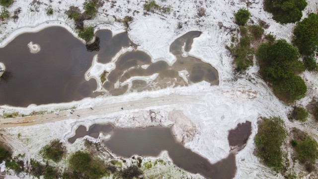 Vụ bắt quả tang 'điểm n&oacute;ng' khai th&aacute;c c&aacute;t lậu: X&aacute;c định diện t&iacute;ch vi phạm- Ảnh 2.