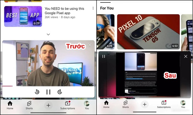 Ứng dụng YouTube trên Android có thay đổi được mong chờ từ lâu - Ảnh 2.