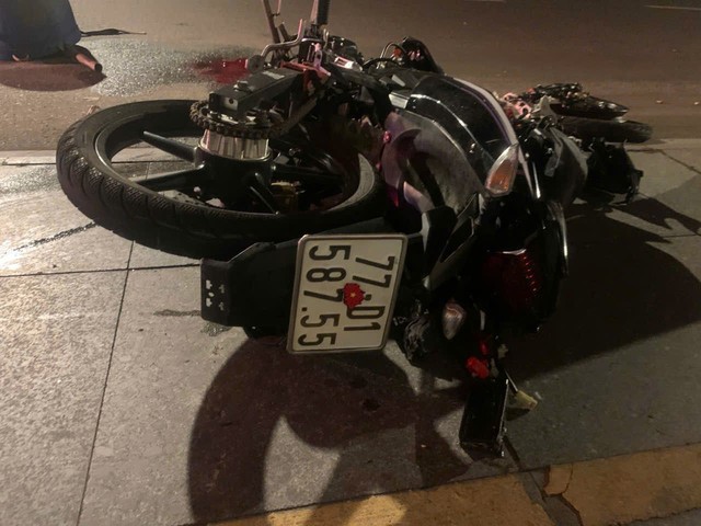 Bình Định: Va chạm xe máy lúc rạng sáng, 2 người tử vong- Ảnh 1. Bình Định: Va chạm xe máy lúc rạng sáng, 2 người tử vong- Ảnh 1.