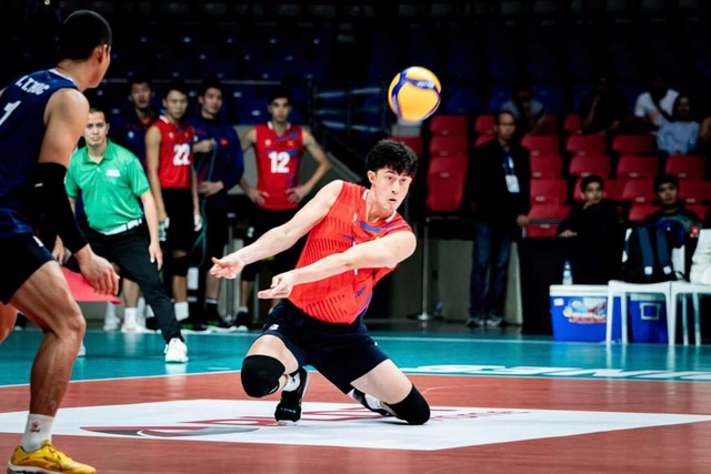Đội tuyển nam b&oacute;ng chuyền Việt Nam thất thủ trận ra qu&acirc;n AVC Champions League 2025- Ảnh 1.