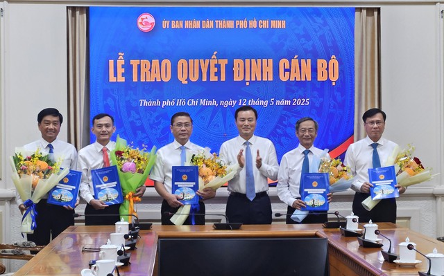 TP.HCM bổ nhiệm gi&aacute;m đốc v&agrave; 6 ph&oacute; gi&aacute;m đốc Sở N&ocirc;ng nghiệp v&agrave; M&ocirc;i trường- Ảnh 2.
