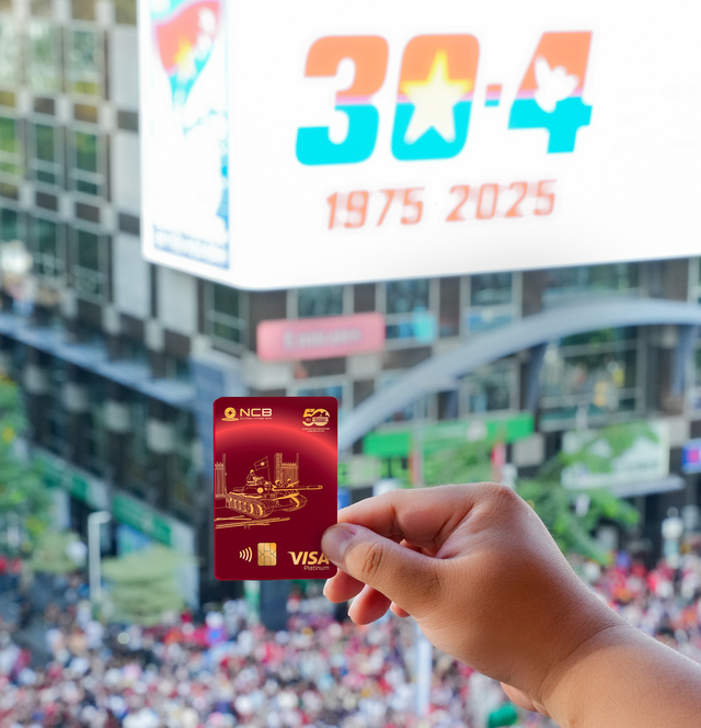 Thẻ NCB Visa Thống Nhất: Dấu ấn độc bản, trải nghiệm đặc quyền Thẻ NCB Visa Thống Nhất: Dấu ấn độc bản, trải nghiệm đặc quyền