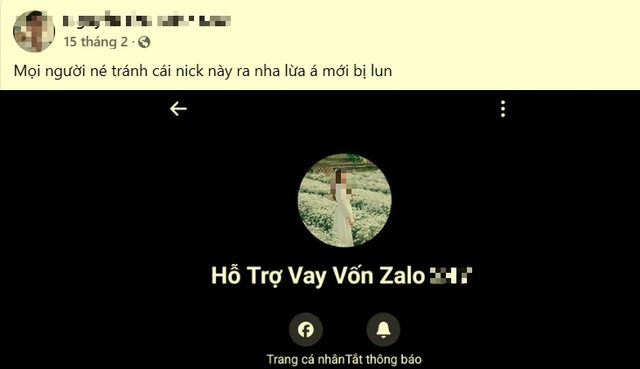 'Cắm' cả tài khoản cá nhân Facebook, Zalo để… vay tiền - Ảnh 3.