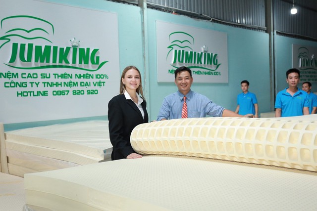 Nệm cao su thiên nhiên Jumiking giúp ngủ ngon sống khỏe Nệm cao su thiên nhiên Jumiking giúp ngủ ngon sống khỏe