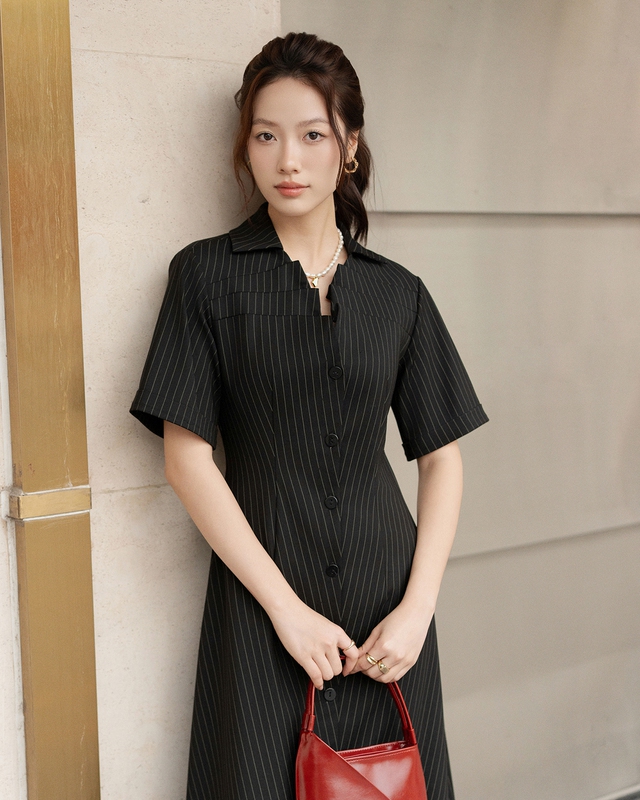 Trang phục đơn sắc ấn tượng, trang nhã - Ảnh 9.