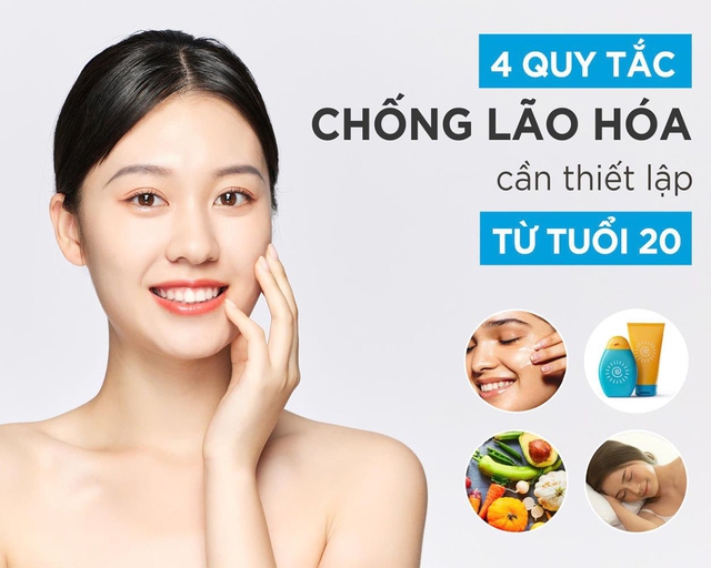 Đừng đợi đến già: 4 thói quen chống lão hóa cần thiết lập từ tuổi 20 Đừng đợi đến già: 4 thói quen chống lão hóa cần thiết lập từ tuổi 20